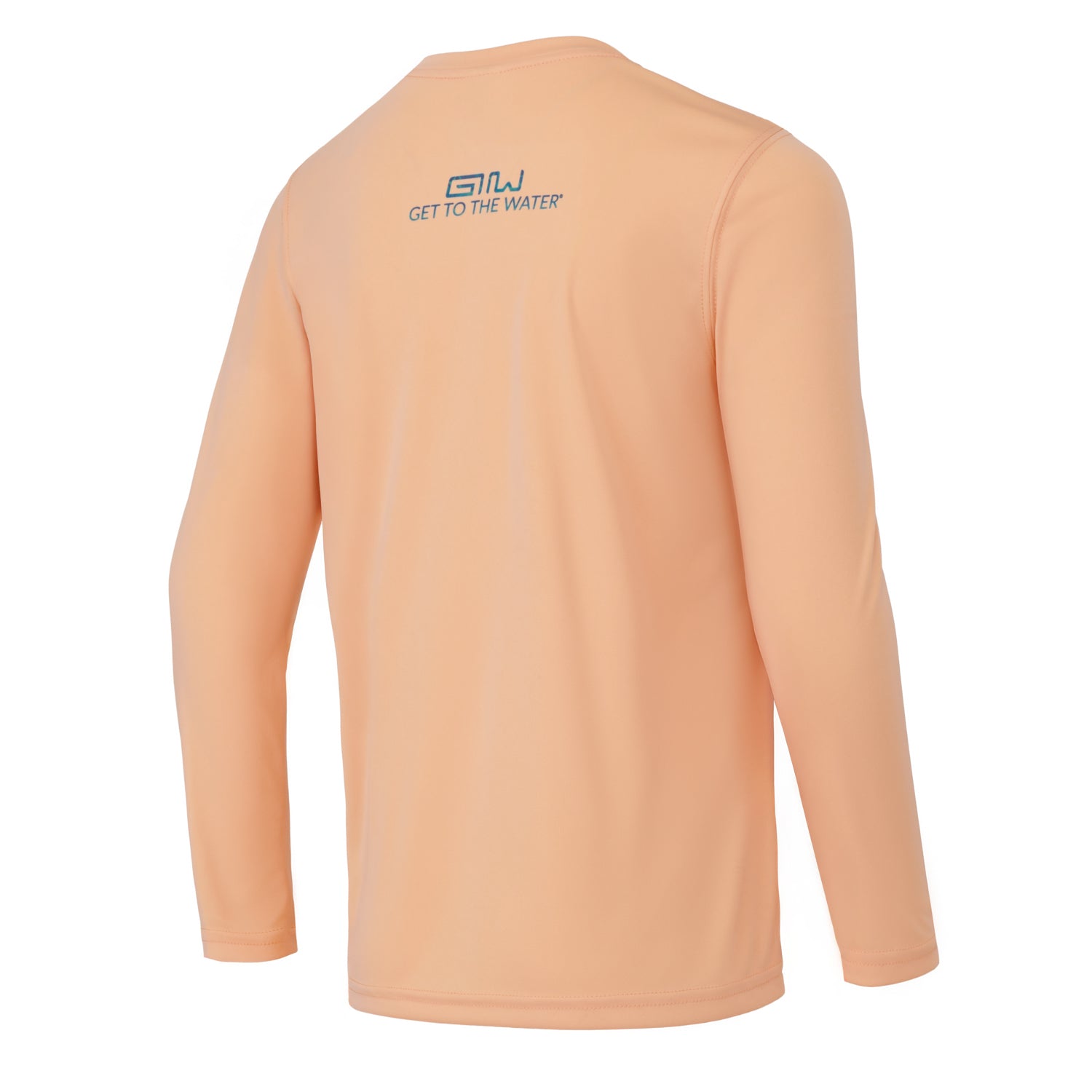 Youth and Toddler Long Sleeve UFP 50 shirt - Peach