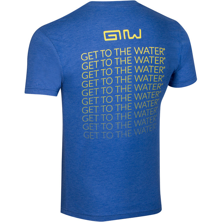 Royal Blue Tee, GTTW logo rear